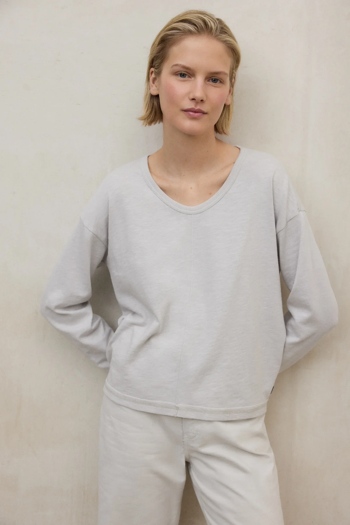 CAMISETA ADRAGA GRIS CLARO - Image 2