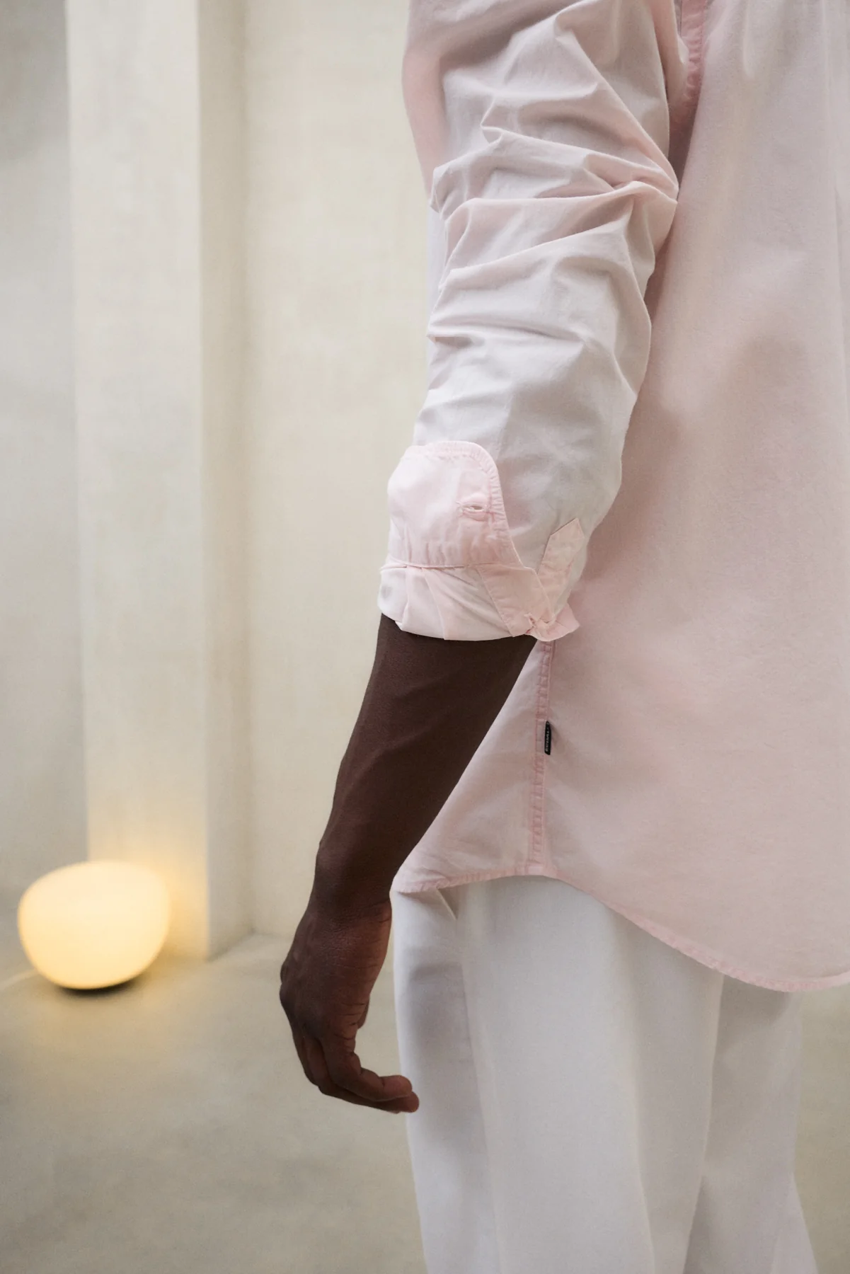 CAMISA ANTEJO DE POPELÍN ROSA - Image 7