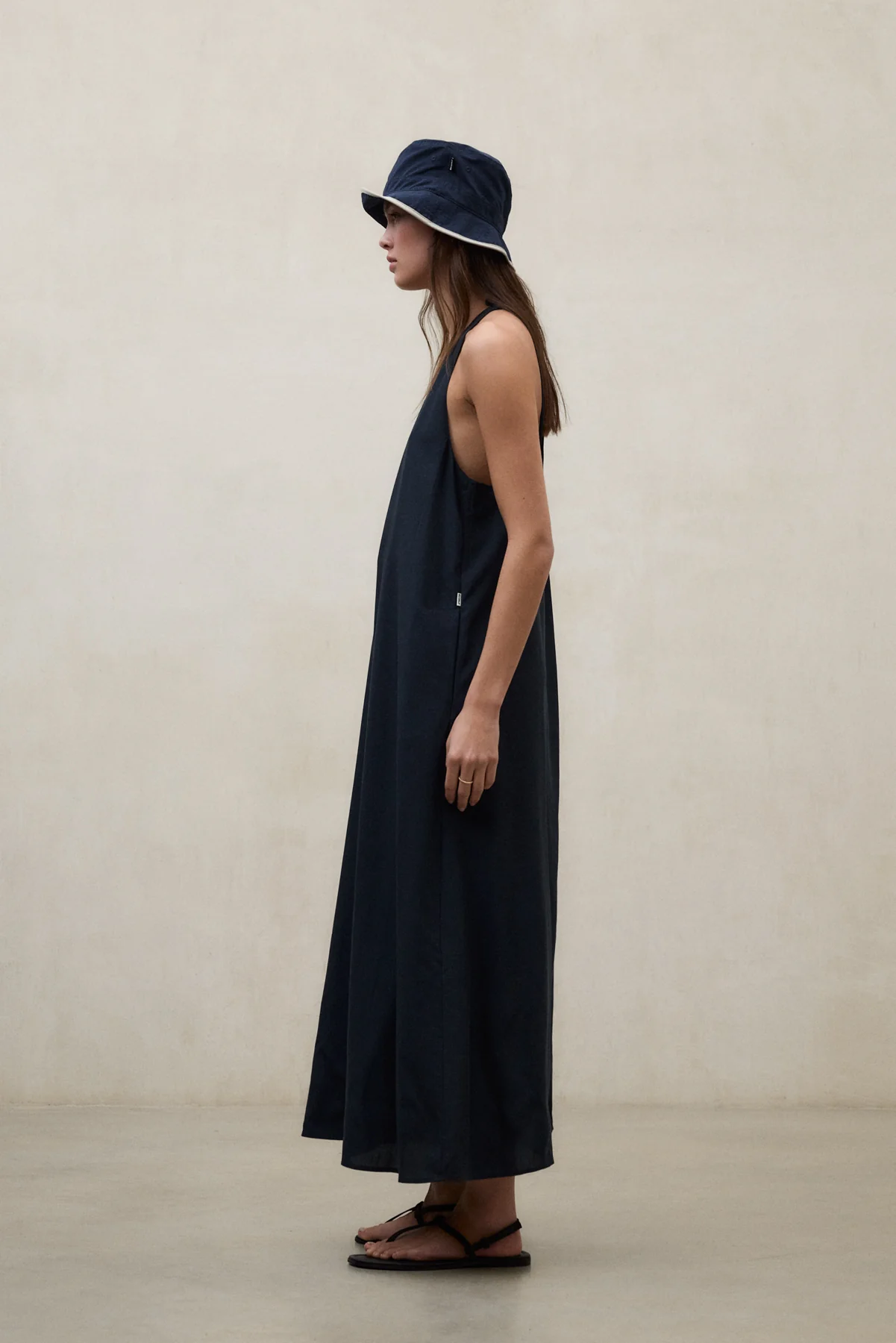 VESTIDO CROME AZUL MARINO - Image 3