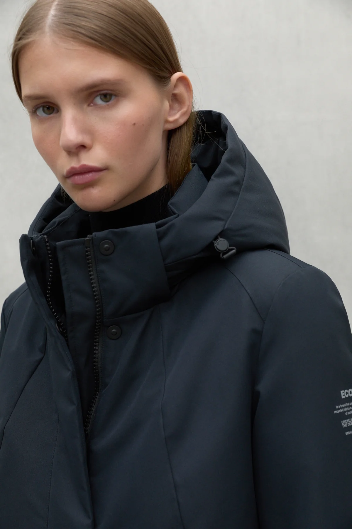 ABRIGO GLAMOUR NEGRO - Image 5