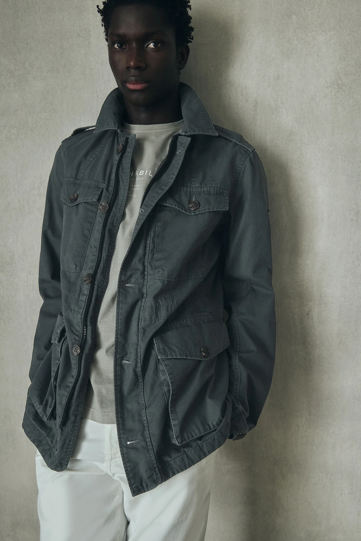CHAQUETA LAWU GRIS OSCURO - Image 6