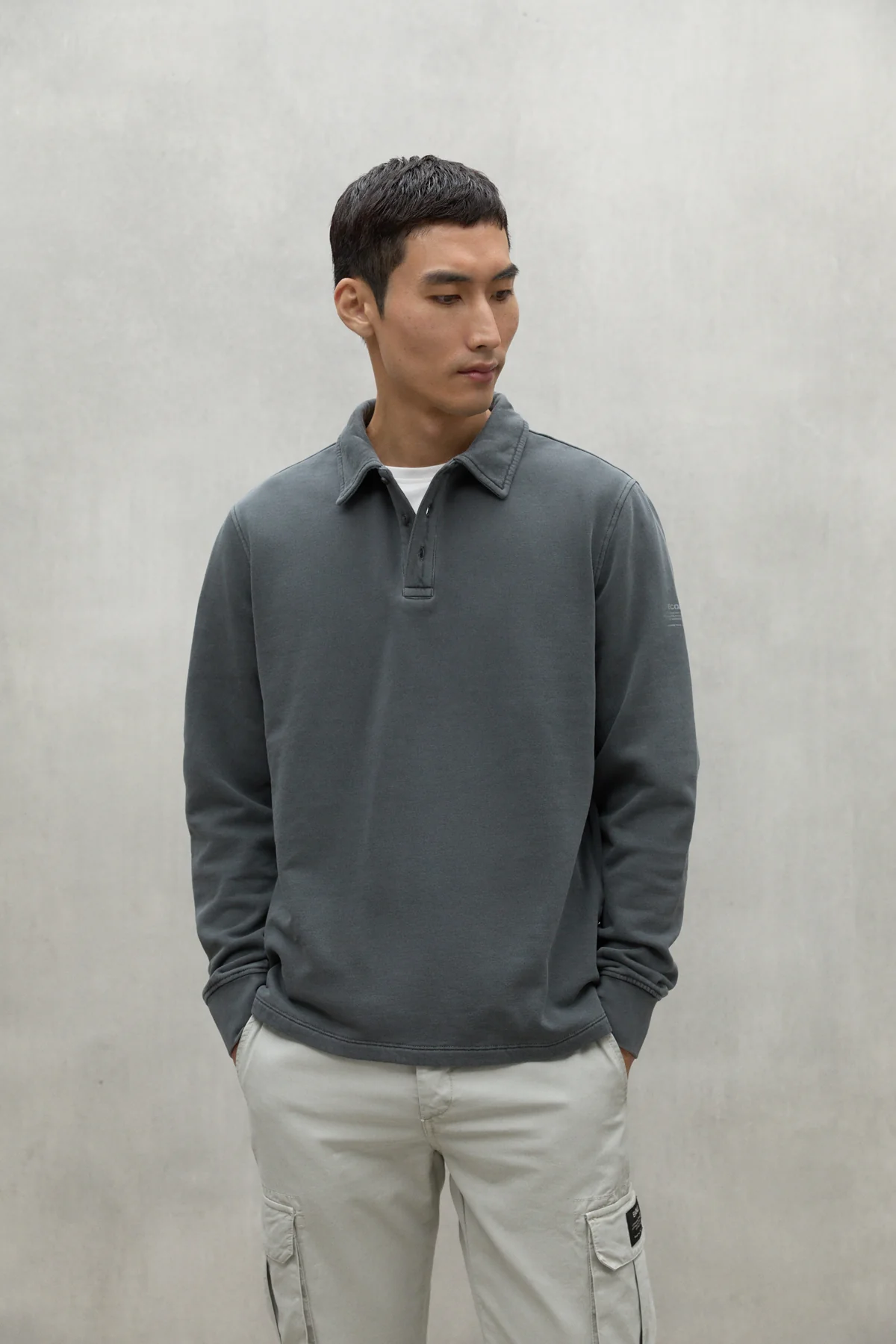 POLO LUCAS GRIS OSCURO - Image 3