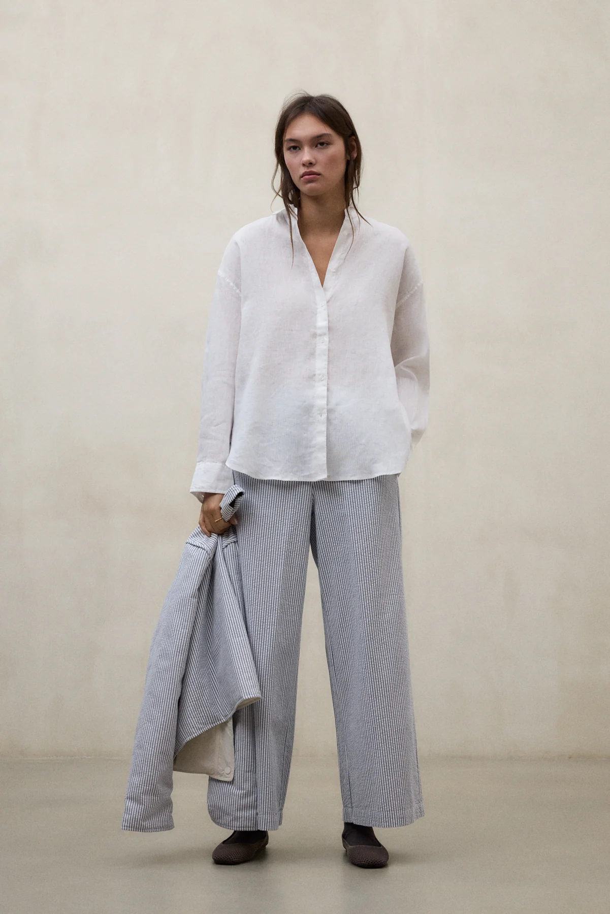 PANTALONES MOSS AZUL Y BLANCO - Image 3