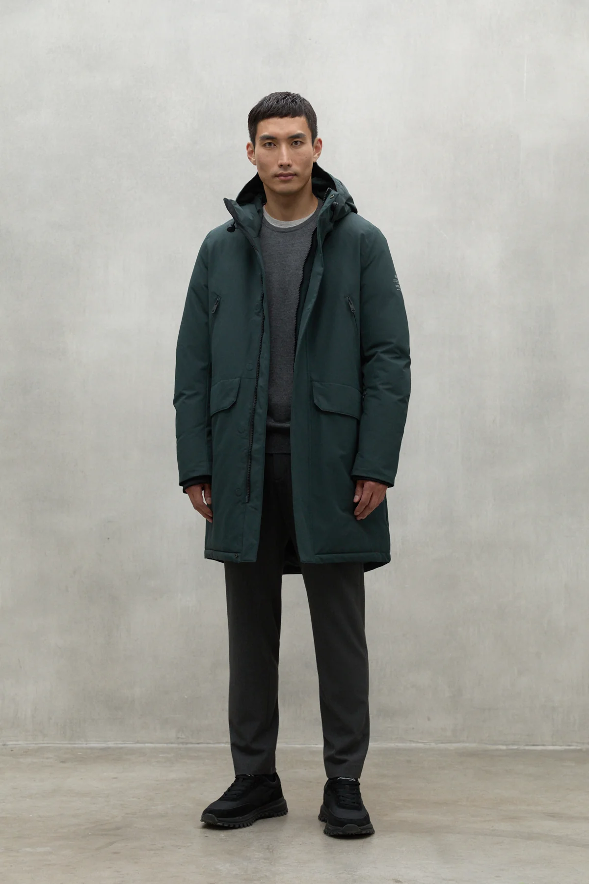 ABRIGO ICEBERG VERDE OSCURO