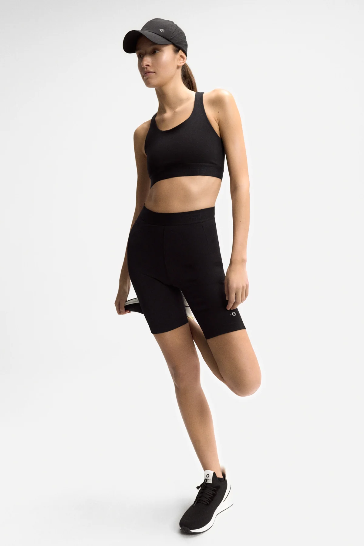 LEGGINGS CORTOS ROME NEGROS - Image 3