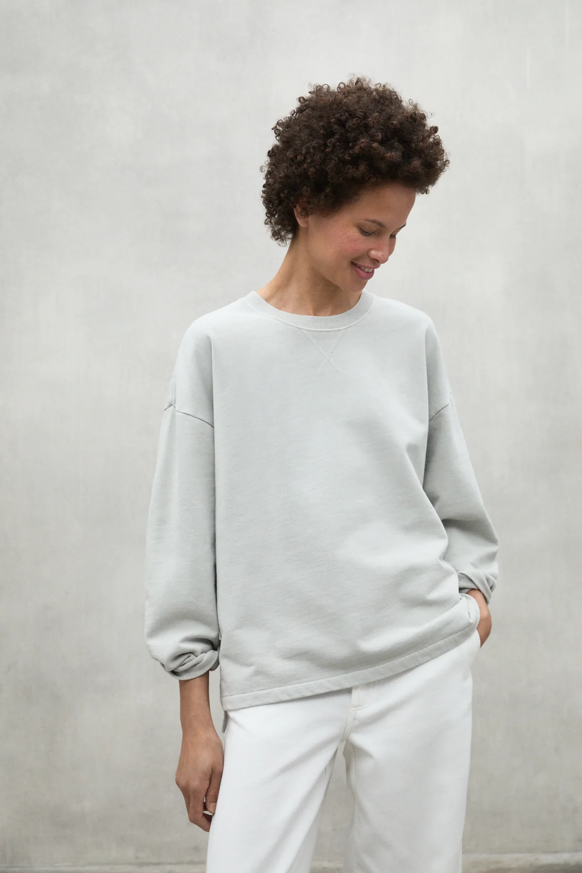 SUDADERA SUSTAIN GRIS CLARO - Image 3