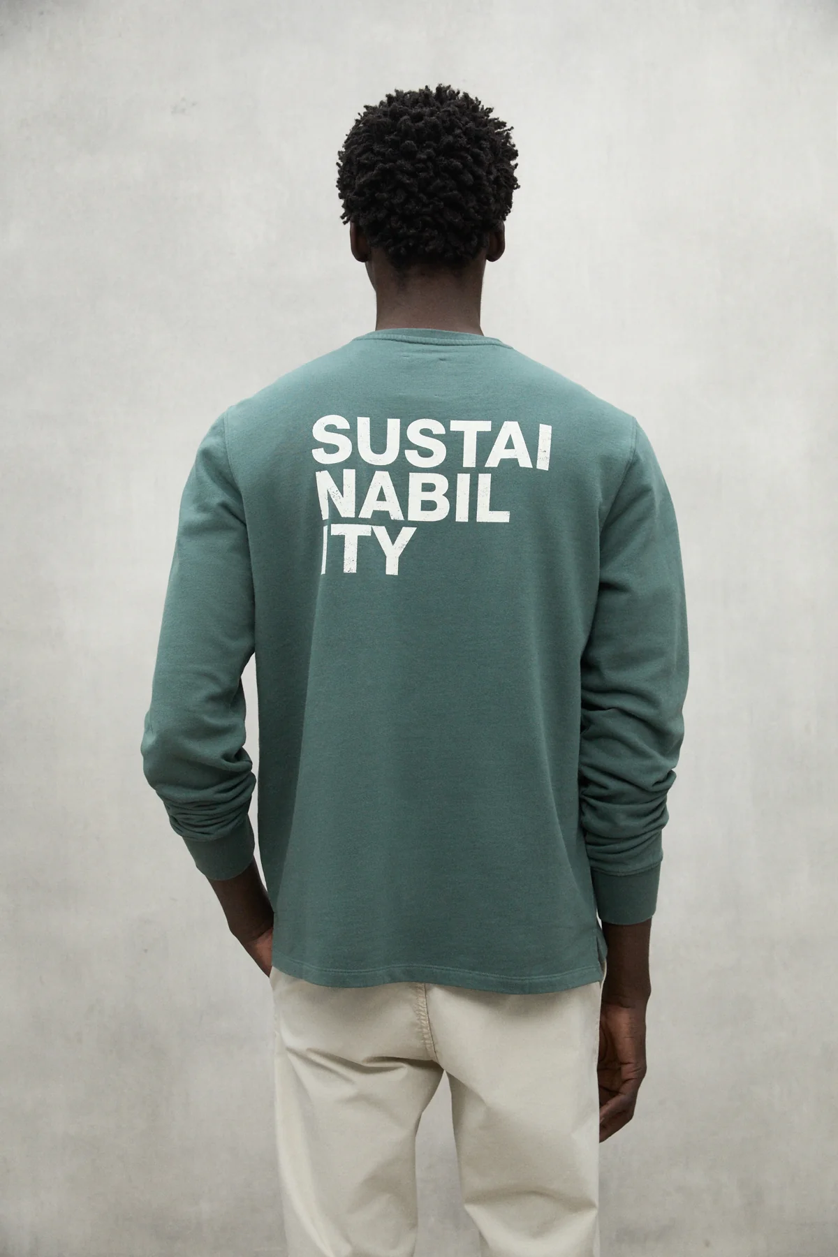 SUDADERA SUSTANO VERDE